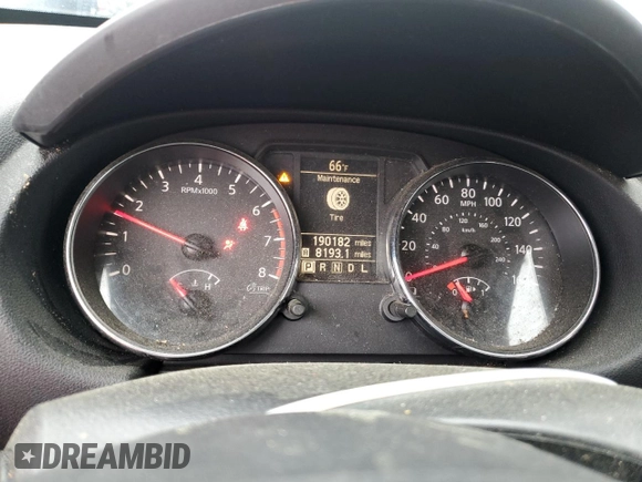 2013 Nissan Rogue SL with VIN JN8AS5MT8DW546102, listed as a Copart auction lot 47964055 with 190,182 mi miles and Salvage Title. Bid and sale history available at carsss.com. Image 9.