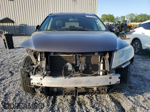 2015 Nissan Pathfinder Platinum with VIN 5N1AR2MN4FC643451, listed as a Copart auction lot 52177755 with 151,173 mi miles and Salvage Title. Bid and sale history available at DreamBid. Image 5.