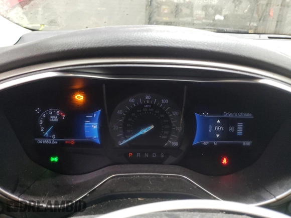 2016 Ford Fusion SE with VIN 1FA6P0HD2G5110323, listed as a Copart auction lot 51304135 with 41,550 mi miles and Salvage Title. Bid and sale history available at carsss.com. Image 9.