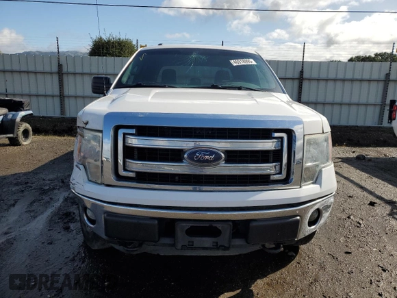 2014 Ford F-150 XL with VIN 1FTFW1EF4EFB50872, listed as a Copart auction lot 46918995 with 164,418 mi miles and Salvage Title. Bid and sale history available at carsss.com. Image 5.