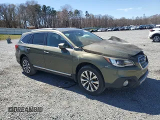 2017 Subaru Outback Touring with VIN 4S4BSATCXH3397155, listed as a Copart auction lot 49506885 with Not provided miles and Salvage title. Bid and sale history available at DreamBid. Image 4.
