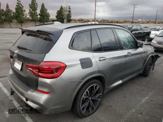 2020 BMW X3 M Competition z VIN 5YMTS0C00L9B62546, wystawiony jako Copart lot #75320463 z przebiegiem 28 111 mil mil oraz . Historia ofert i sprzedaży dostępna na DreamBid. Obrazek 3.
