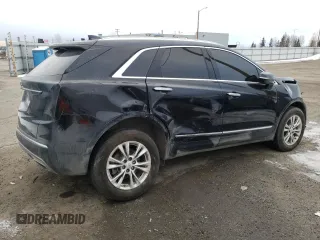 2020 Cadillac XT5 Premium Luxury AWD with VIN 1GYKNDRS6LZ131191, listed as a Copart auction lot 48476555 with 101,320 mi miles and Salvage Title. Bid and sale history available at DreamBid. Image 3.