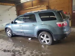 2010 GMC Acadia SLT1 z VIN 1GKLVMED2AJ140486, wystawiony jako Copart lot #55735155 z przebiegiem 185 154 mil mil oraz Szkoda całkowita • Salvage title. Historia ofert i sprzedaży dostępna na DreamBid. Obrazek 2.
