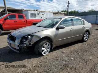 2005 Nissan Maxima SL with VIN 1N4BA41E55C870328, listed as a Copart auction lot 65104925 with 193,889 mi miles and Salvage title. Bid and sale history available at DreamBid. Image 1.