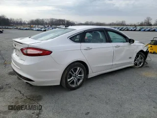 2016 Ford Fusion Titanium with VIN 3FA6P0SU2GR402060, listed as a Copart auction lot 47550895 with 153,714 mi miles and Salvage title. Bid and sale history available at DreamBid. Image 3.