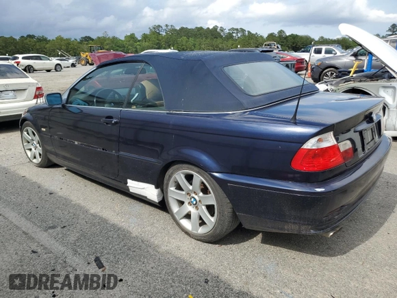 2003 BMW 3 Series 325Ci с VIN WBABS33423PG90834, выставлен на аукционе Copart как лот 57412005 с пробегом 115 013 миль миль и Списание • Salvage title. История ставок и продаж доступна на DreamBid. Изображение 2.