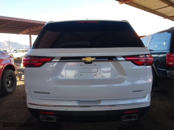 2023 Chevrolet Traverse Premier with VIN 1GNERKKW5PJ102740, listed as a IAAI auction lot 41703180 with 52,138 mi miles. Bid and sale history available at carsss.com. Image 16.