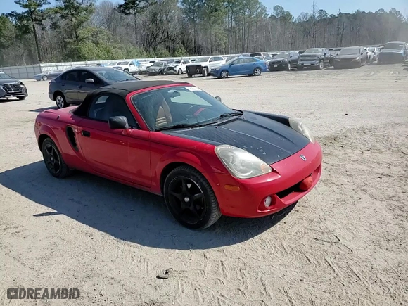 2005 Toyota MR2 Spyder with VIN JTDFR320350070730, listed as a Copart auction lot 46927765 with 113,566 mi miles and Salvage Title. Bid and sale history available at carsss.com. Image 11.
