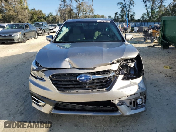 2020 Subaru Legacy Limited with VIN 4S3BWAN62L3010901, listed as a Copart auction lot 48632545 with 56,690 mi miles and Salvage title. Bid and sale history available at DreamBid. Image 5.