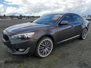 2014 Kia Cadenza Premium with VIN KNALN4D77E5126036, listed as a Copart auction lot 49082195 with Not Provided miles and Clean Title. Bid and sale history available at carsss.com. Image 1.