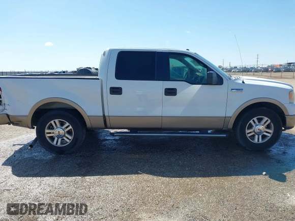 2006 Ford F-150 XLT with VIN 1FTPW12V76KE05796, listed as a IAAI auction lot 41965247 with 196,951 mi miles. Bid and sale history available at carsss.com. Image 13.