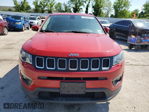 2021 Jeep Compass Altitude with VIN 3C4NJCBB5MT505916, listed as a Copart auction lot 55589895 with 162,239 mi miles and Clean title. Bid and sale history available at DreamBid. Image 5.