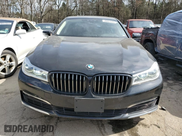 2017 BMW 7 Series 750i with VIN WBA7F0C54HGM21367, listed as a Copart auction lot 40801593 with 74,477 mi miles. Bid and sale history available at carsss.com. Image 5.