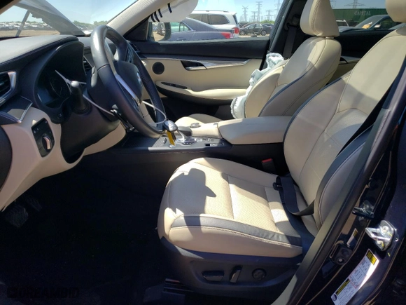 2022 Infiniti QX50 LUXE with VIN 3PCAJ5BBXNF115520, listed as a Copart auction lot 58223974 with 18,304 mi miles and Salvage Title. Bid and sale history available at carsss.com. Image 7.