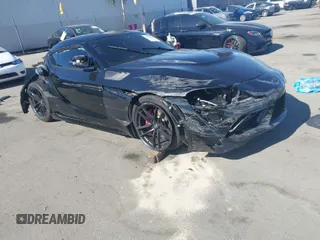 2021 Toyota GR Supra 3.0 with VIN WZ1DB0C01MW036730, listed as a IAAI auction lot 41289905 with 15,285 mi miles. Bid and sale history available at carsss.com. Image 1.