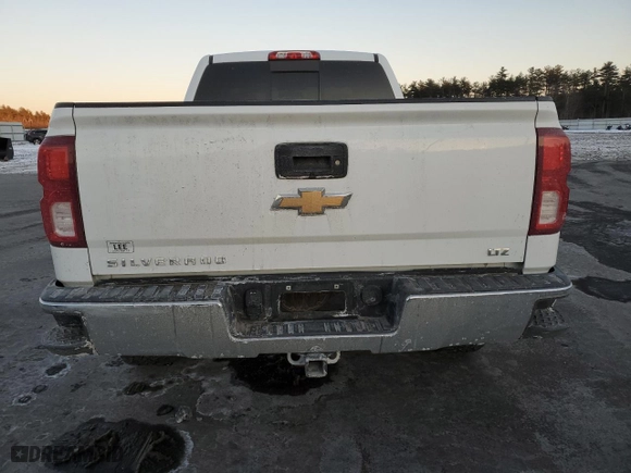 2018 Chevrolet Silverado 1500 LTZ with VIN 1GCVKSEC9JZ206400, listed as a Copart auction lot 43257775 with 106,986 mi miles and Salvage Title. Bid and sale history available at carsss.com. Image 6.