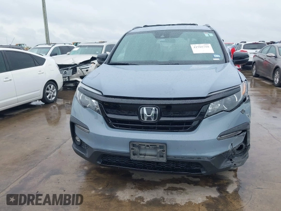 2022 Honda Pilot Sport z VIN 5FNYF5H34NB019222, wystawiony jako IAAI lot #41905708 z przebiegiem 143 397 mil mil oraz . Historia ofert i sprzedaży dostępna na DreamBid. Obrazek 12.