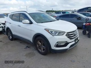 2017 Hyundai Santa Fe 2.4L with VIN 5NMZU3LB0HH002529, listed as a IAAI auction lot 42138970 with 128,547 mi miles and . Bid and sale history available at DreamBid. Image 1.
