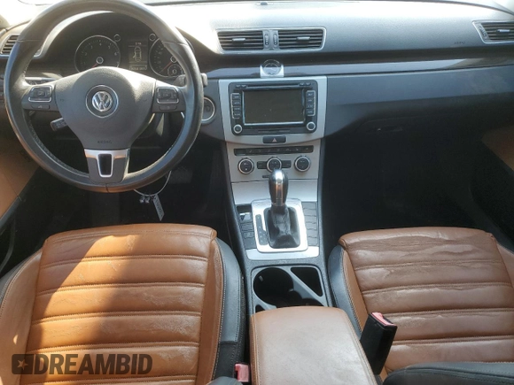 2013 Volkswagen CC VR6 Lux with VIN WVWHU7ANXDE506826, listed as a Copart auction lot 69210914 with 125,754 mi miles and Salvage Title. Bid and sale history available at carsss.com. Image 8.