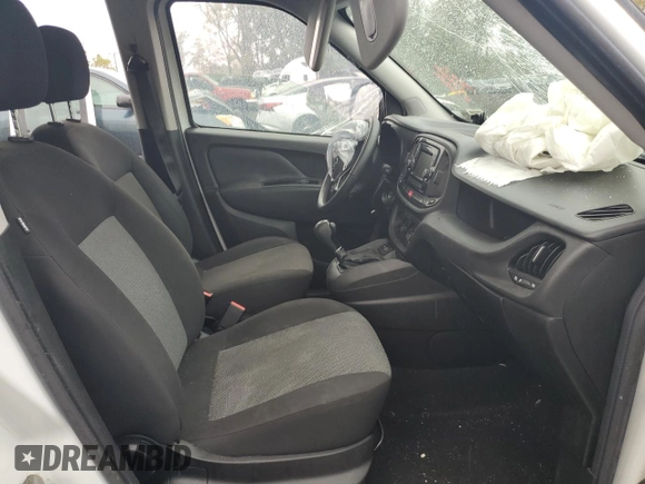 2021 Ram ProMaster City Cargo Tradesman with VIN ZFBHRFAB0M6U52709, listed as a Copart auction lot 73232844 with Not Provided miles and Salvage Title. Bid and sale history available at DreamBid. Image 7.