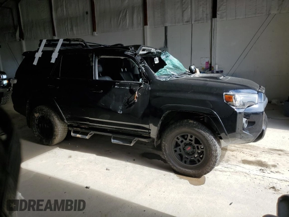 2023 Toyota 4Runner TRD Pro with VIN JTELU5JR8P6176034, listed as a Copart auction lot 49822735 with 25,843 mi miles and Salvage title. Bid and sale history available at DreamBid. Image 4.