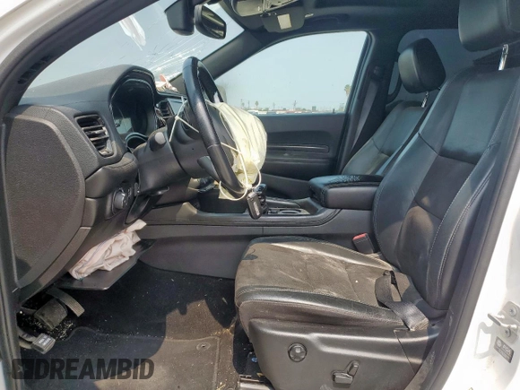 2021 Dodge Durango GT with VIN 1C4RDHDG2MC572998, listed as a Copart auction lot 58017265 with 103,597 mi miles and Salvage title. Bid and sale history available at DreamBid. Image 7.