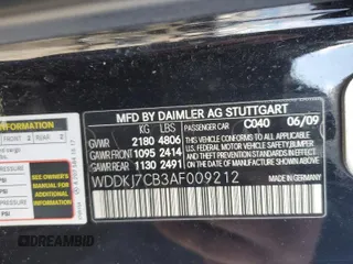 2010 Mercedes-Benz E-Class E 550 with VIN WDDKJ7CB3AF009212, listed as a Copart auction lot 48185345 with 132,734 mi miles and Clean Title. Bid and sale history available at carsss.com. Image 12.