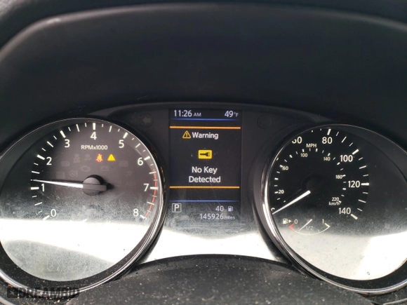 2018 Nissan Rogue S with VIN KNMAT2MV1JP609135, listed as a Copart auction lot 47642355 with 145,926 mi miles and Salvage Title. Bid and sale history available at carsss.com. Image 9.