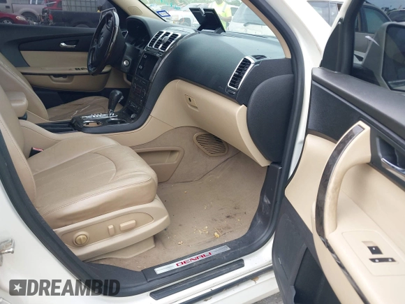 2011 GMC Acadia Denali with VIN 1GKKRTED3BJ389701, listed as a IAAI auction lot 42015288 with 139,996 mi miles and . Bid and sale history available at DreamBid. Image 5.