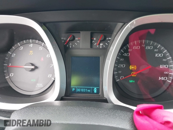 2015 Chevrolet Equinox LT with VIN 2GNALBEK9F6339543, listed as a IAAI auction lot 42127786 with 61,831 mi miles and . Bid and sale history available at DreamBid. Image 7.
