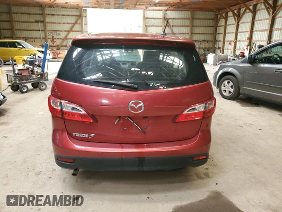2014 Mazda 5 Grand Touring with VIN JM1CW2DLXE0172751, listed as a Copart auction lot 65447264 with 338,894 mi miles and Salvage Title. Bid and sale history available at DreamBid. Image 6.