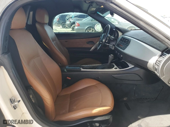 2007 BMW Z4 3.0si with VIN 4USBU53517LX03501, listed as a Copart auction lot 42344905 with NaN miles and Salvage Title. Bid and sale history available at carsss.com. Image 10.