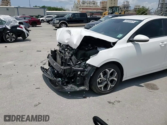 2021 Kia Forte LXS with VIN 3KPF24AD6ME334222, listed as a Copart auction lot 59055525 with Not provided miles and Salvage title. Bid and sale history available at DreamBid. Image 14.