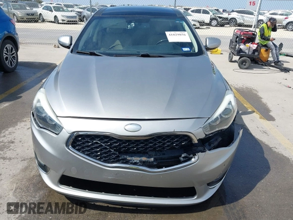 2015 Kia Cadenza Premium z VIN KNALN4D73F5173890, wystawiony jako IAAI lot #41829856 z przebiegiem 96 812 mil mil oraz . Historia ofert i sprzedaży dostępna na DreamBid. Obrazek 12.