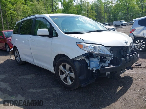 2017 Toyota Sienna LE Auto Access Seat with VIN 5TDKZ3DC7HS896262, listed as a IAAI auction lot 42147163 with 98,219 mi miles and . Bid and sale history available at DreamBid. Image 1.