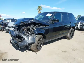 2019 Land Rover Range Rover with VIN SALGS2RE4KA521117, listed as a IAAI auction lot 41946667 with 53,872 mi miles. Bid and sale history available at carsss.com. Image 2.