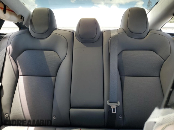 2025 Tesla Model 3 Long Range with VIN 5YJ3E1EA1SF938356, listed as a Copart auction lot 50609695 with 807 mi miles and Salvage Title. Bid and sale history available at DreamBid. Image 10.