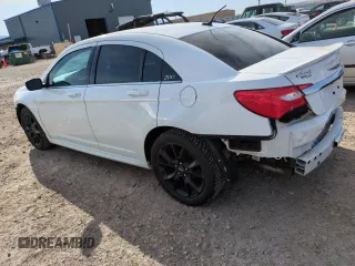 2014 Chrysler 200 Limited with VIN 1C3CCBCG6EN186490, listed as a Copart auction lot 50749665 with 104,009 mi miles and Salvage Title. Bid and sale history available at carsss.com. Image 2.