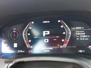 2021 BMW M4 Competition z VIN WBS33AZ03MCH04805, wystawiony jako IAAI lot #42163520 z przebiegiem 59 503 mil mil oraz . Historia ofert i sprzedaży dostępna na DreamBid. Obrazek 7.