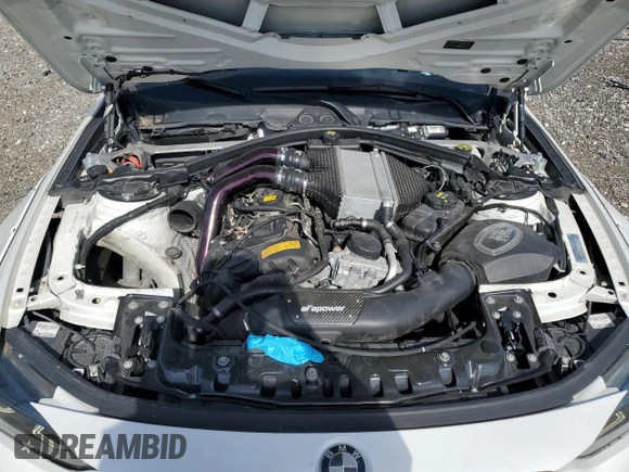 2015 BMW M4 with VIN WBS3R9C58FK330635, listed as a Copart auction lot 50525664 with 47,100 mi miles. Bid and sale history available at carsss.com. Image 11.