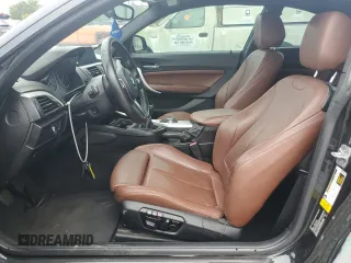 2015 BMW 2 Series M235i with VIN WBA1J7C55FV289435, listed as a Copart auction lot 59089955 with 122,328 mi miles and Salvage title. Bid and sale history available at DreamBid. Image 7.