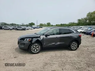 2020 Ford Escape Titanium Hybrid with VIN 1FMCU9DZ7LUA95938, listed as a Copart auction lot 58720595 with 49,963 mi miles and Salvage title. Bid and sale history available at DreamBid. Image 15.