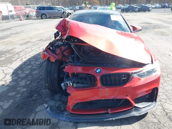2015 BMW M4 with VIN WBS3R9C54FK329689, listed as a IAAI auction lot 41776061 with Not Provided miles. Bid and sale history available at carsss.com. Image 6.