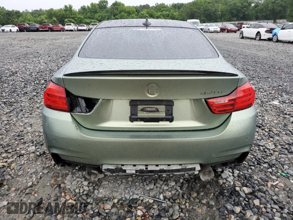 2017 BMW 4 Series 440i with VIN WBA4P1C55HK523005, listed as a Copart auction lot 54916354 with 99,425 mi miles and Salvage Title. Bid and sale history available at carsss.com. Image 6.