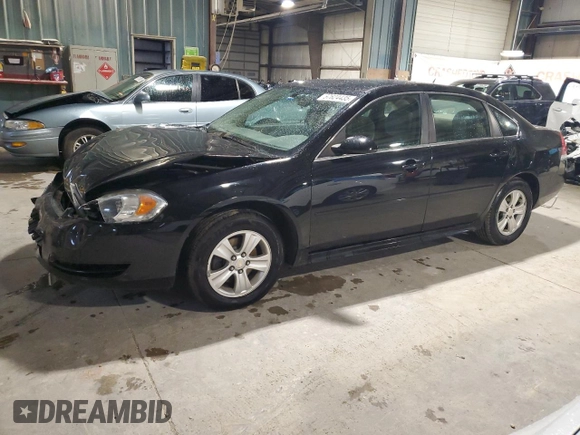 2014 Chevrolet Impala LS with VIN 2G1WA5E34E1176609, listed as a Copart auction lot 57624435 with 157,081 mi miles and Salvage title. Bid and sale history available at DreamBid. Image 1.