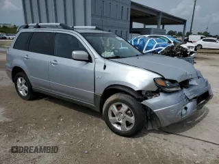 2004 Mitsubishi Outlander XLS z VIN JA4LX41F24U057392, wystawiony jako Copart lot #59284845 z przebiegiem 106 667 mil mil oraz Szkoda całkowita • Salvage title. Historia ofert i sprzedaży dostępna na DreamBid. Obrazek 4.