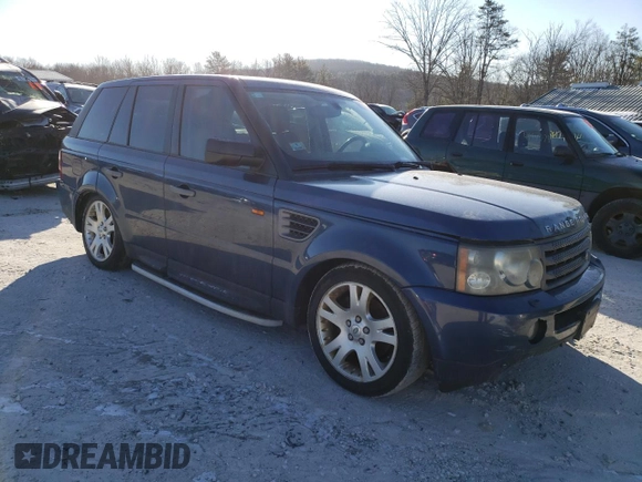 2006 Land Rover Range Rover Sport HSE with VIN SALSF25436A971553, listed as a Copart auction lot 46454465 with 204,188 mi miles and Non Repairable. Bid and sale history available at DreamBid. Image 4.