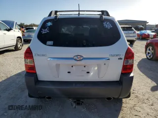 2007 Hyundai Tucson SE with VIN KM8JN12D47U641209, listed as a Copart auction lot 77636264 with Not Provided miles and Salvage Title. Bid and sale history available at carsss.com. Image 6.