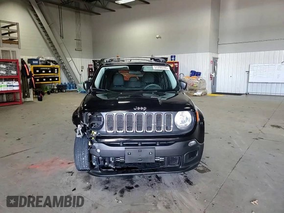2017 Jeep Renegade Sport with VIN ZACCJBAB3HPG38609, listed as a Copart auction lot 51799745 with 75,549 mi miles and Salvage Title. Bid and sale history available at carsss.com. Image 11.